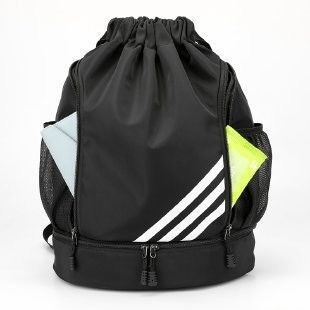 20-37 litros de capacidad Mochila ligera de cuerda de tracción para baloncesto y fútbol