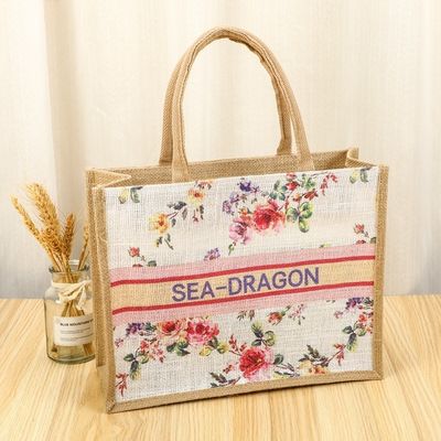 Bolsa de Jute de Burlap Pequeño Personalizado para la Compra Color Personalizado y OEM / ODM Aceptable