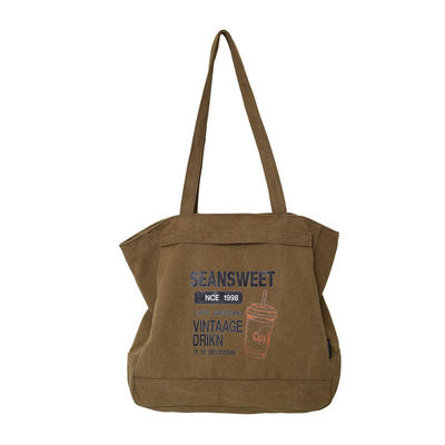 Bolso de mano con bolsillos de tamaño mediano Moderno y funcional