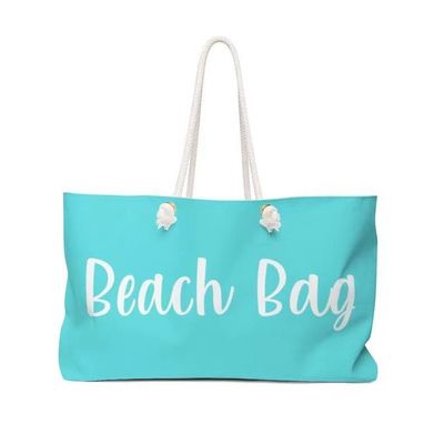 Bolso de playa de lienzo estilo Soft-loop Bolsas personalizadas para hombros para mujeres Moda