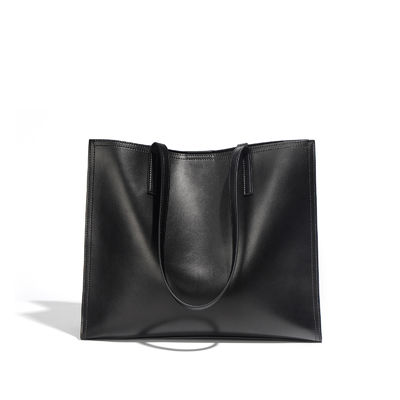 Tipo de patrón de letras Ritz Minimalista Mujeres Bolsa de compras Bolsas de cuero personalizadas
