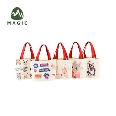 Bolso de algodón plegable con logotipo personalizado