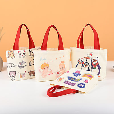 Bolso de algodón plegable con logotipo personalizado