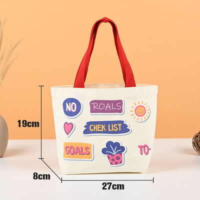 Bolso de algodón plegable con logotipo personalizado
