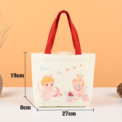 Bolso de algodón plegable con logotipo personalizado