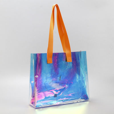 Logotipo personalizado aceptado bolso de ropa de baño impermeable para mujeres bolso de compras TPU reciclado