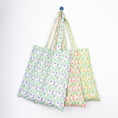 Bolso de algodón de lienzo de impresión personalizada para un regalo de fiesta ecológico
