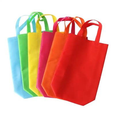 Bolsa de compras no tejida de logotipo personalizado para promociones de bolsas de regalo de vacaciones reutilizables