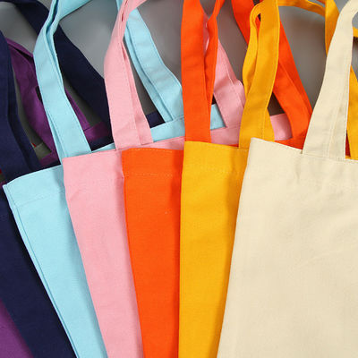 Color personalizado Reutilizable Diseñador Tejido lienzo algodón Bolso de compras Eco amigable