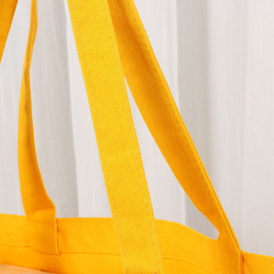 Color personalizado Reutilizable Diseñador Tejido lienzo algodón Bolso de compras Eco amigable