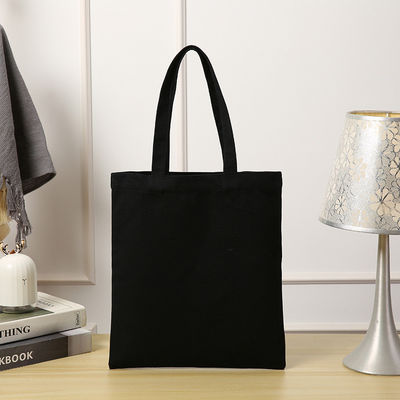 Logotipo personalizado Impreso Bolsa de ropa de lona reutilizable para necesidades diarias de compra de la vida escolar