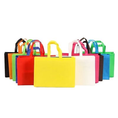 Bolsa de compras reutilizable no tejida con logotipo personalizado