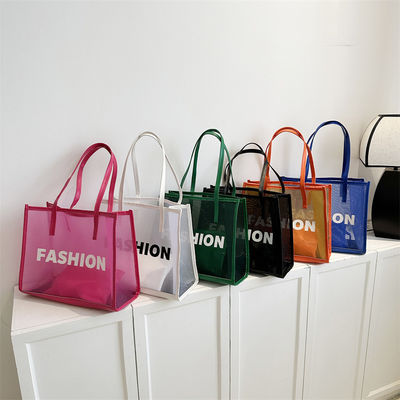 Bolso de compra ecológico personalizado Diseño personalizado con logotipo Bolso de playa de toque de malla de nylon reutilizable
