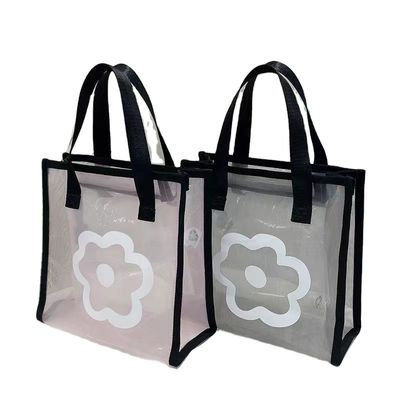 Patrón de dibujos animados Eco Mini Reutilizable Bolsa de Tote Impreso a medida Polyester malla de nylon