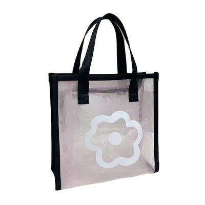 Patrón de dibujos animados Eco Mini Reutilizable Bolsa de Tote Impreso a medida Polyester malla de nylon