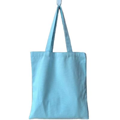 Logotipo personalizado Recicla Eco Canvas Bolsa de regalo Bolsa de playa Bolsa de lienzo Bolsa de comestibles OEM / ODM