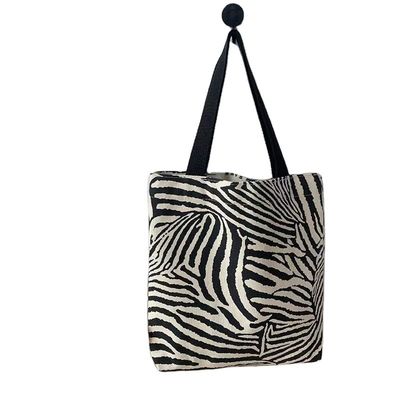 Bolsa de lienzo impresa a medida para Eco reciclado de compras más reciente estilo de moda