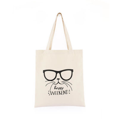 Bolsa de lienzo impresa a medida para Eco reciclado de compras más reciente estilo de moda