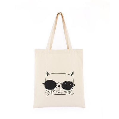 Bolso de moda de lienzo con logotipo personalizado Bolso de compras para la vida escolar diaria