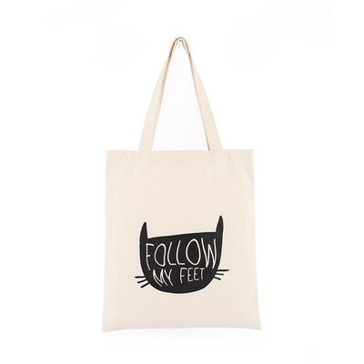 Bolso de moda de lienzo con logotipo personalizado Bolso de compras para la vida escolar diaria