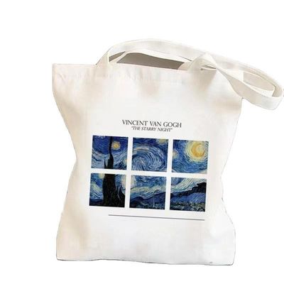 Color personalizado Reutilizable Plano de algodón lienzo de comestibles de compras bolsa de bolsillo para la promoción