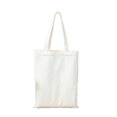 Bolsas de algodón reutilizables de canvas de compras personalizadas de tamaño medio con diseño ecológico