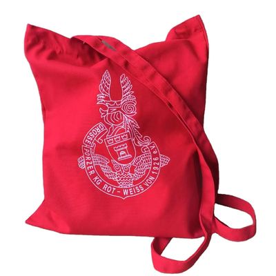 Bolso de toque de lienzo de color personalizado con impresión personalizada y estilo manipulado