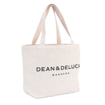 Tejido lienzo ecológico amigable reutilizable de diseño bolsa de compras con logotipo personalizado impreso