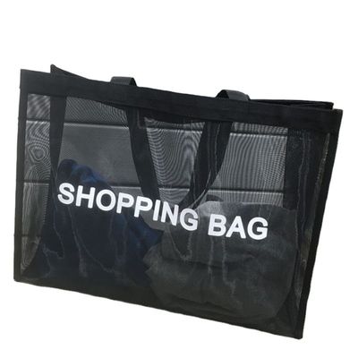 Bolso de compras de malla de verano de gran capacidad Bolso de playa ambiental Gimnasio Yoga Bolso de hombro