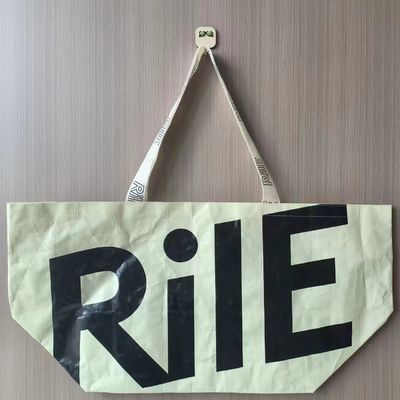Bolso de bolsa de vida escolar reutilizable con impresión a todo color y tamaño extra grande