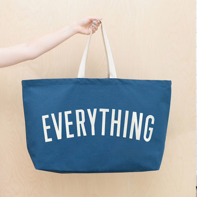 Acceptable OEM/ODM Bolso de toque de lona para mujeres de gran tamaño Bolso de hombro de venta ecológico