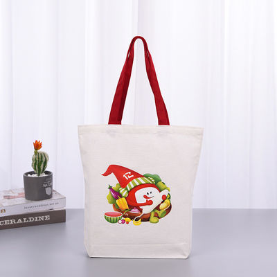 Carinoso patrón de gato bolso de toque de lona reutilizable para necesidades de compras y viajes ecológicos