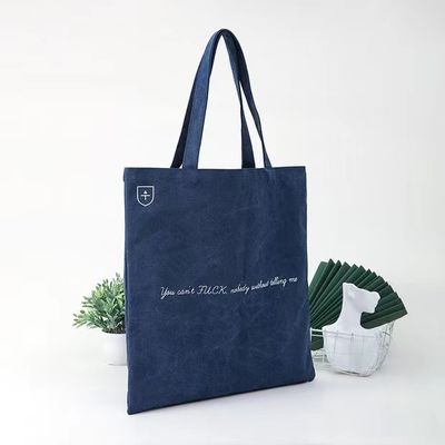 Vida escolar diaria Reutilizable Bolsa de compras orgánicas Bolsa de algodón con logotipo personalizado