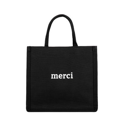 Bolsa de compra ecológica personalizada Bolsa de mensajería de lienzo Bolsa de regalo de algodón con gran capacidad