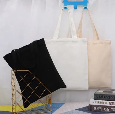 Bolsa ecológica personalizada Bolsas ecológicas personalizadas con patrón ecológico Bolsas recicladas de color 100% de algodón Bolsa de lienzo