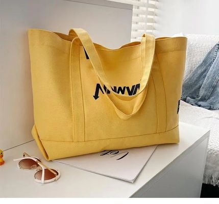 Logotipo impreso personalizado Bolsa de toque de playa ecológica personalizada con estilo manipulado y aceptable OEM / ODM