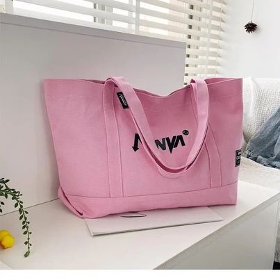 Logotipo impreso personalizado Bolsa de toque de playa ecológica personalizada con estilo manipulado y aceptable OEM / ODM