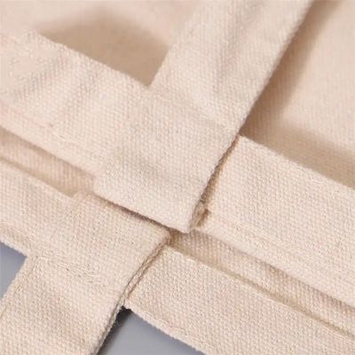 Diseño personalizado de color natural 100% algodón lienzo bolsa de toque con cremallera para eco-compras
