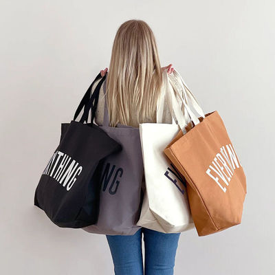 Bolsa de bolsillo de comestibles de lienzo de estilo manejable perfecta para promocionar su y el medio ambiente