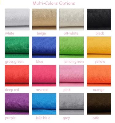 Bolsa de toque de lienzo de color personalizado ecológico con logotipo personalizado Reutilizable y práctico