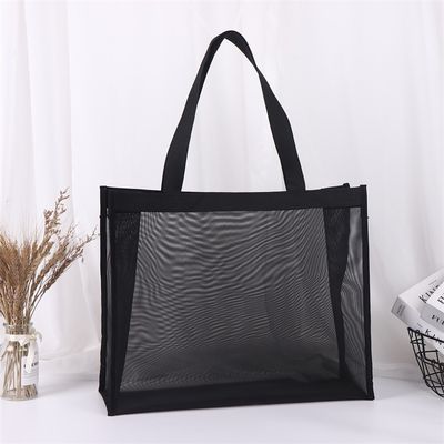 Diseño personalizado Reutilizable Bolsa de bolsas de la playa con logotipo personalizado