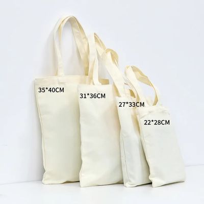 Bolsa de toque de lienzo personalizada aceptable OEM / ODM Color sólido Tipo de patrón de letra personalizable
