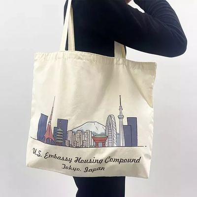 Bolsas de lienzo reutilizables Regalos personalizados para marcas sostenibles y ecológicas
