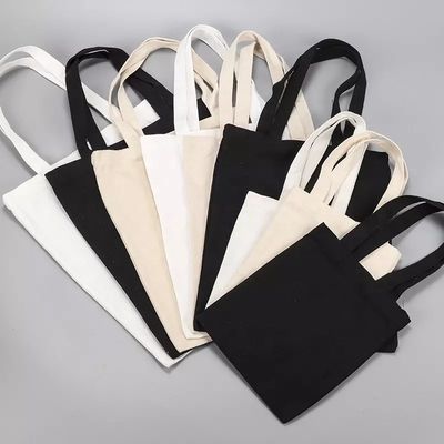 Acceptable OEM/ODM Carta personalizada con patrón de lona de tela de bolso para tiendas de comestibles