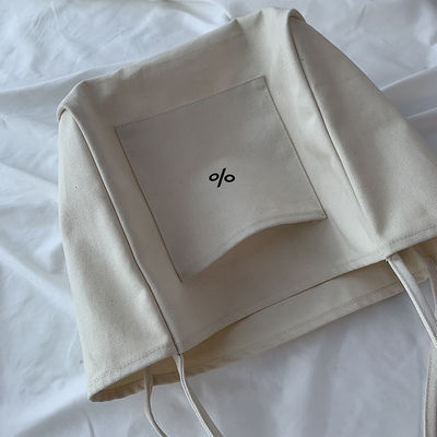 Bolso de ropa de lona ecológica de color personalizado para mujeres Gran capacidad y aceptable OEM / ODM