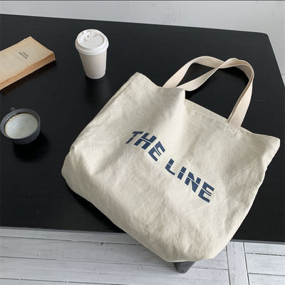Bolsa de toque de lienzo personalizada con impresión de logotipo personalizado