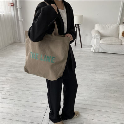Bolsa de toque de lienzo personalizada con impresión de logotipo personalizado