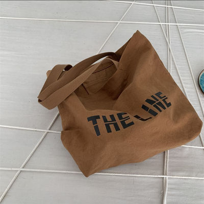 Bolsa de toque de lienzo personalizada con impresión de logotipo personalizado