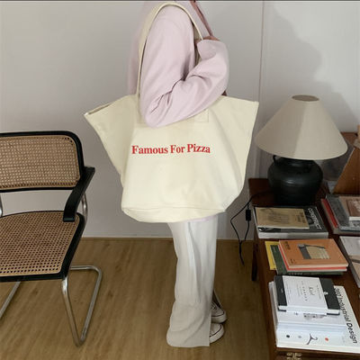 Bolsa de bolsillo de lienzo para comprar diseño práctico y versátil