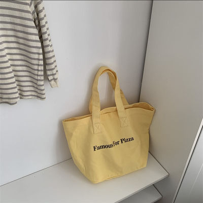 Bolsa de bolsillo de lienzo para comprar diseño práctico y versátil